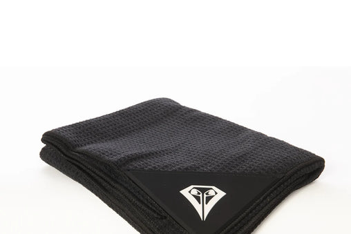 La Vita Golf Magnetic Tour Towel - Midnight Black