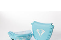 La Vita Golf Leather Mallet Headcover - Powder Blue