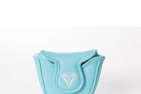 La Vita Golf Leather Mallet Headcover - Powder Blue