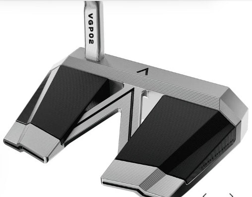 Vice Golf Shadow Silver Mallet Putter RH