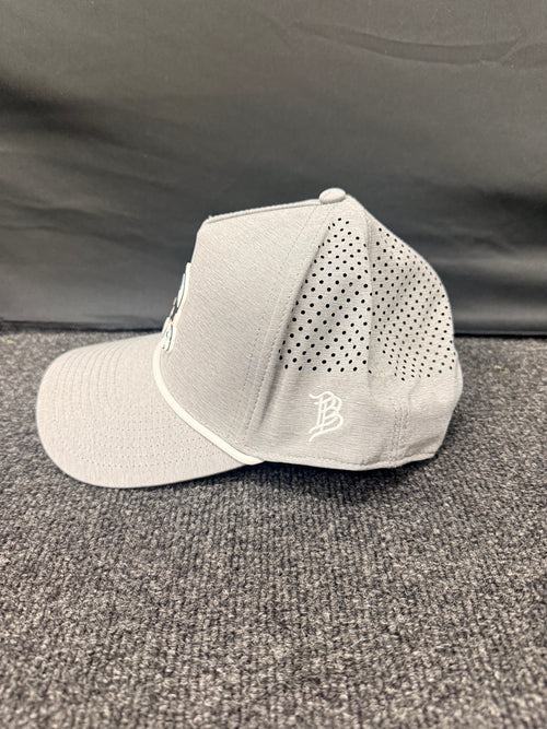 Branded Bills Bump 'N Run Curved Hat - Grey/White