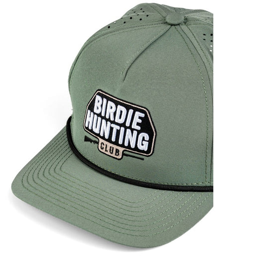 Pins and Aces Birdie Hunting Club Perforated Rope Hat