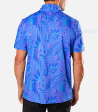 Sunday Swagger Blue Lagoon Men's Polo - Blue