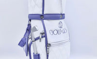 Golf By QD Caddie Purse - Purple