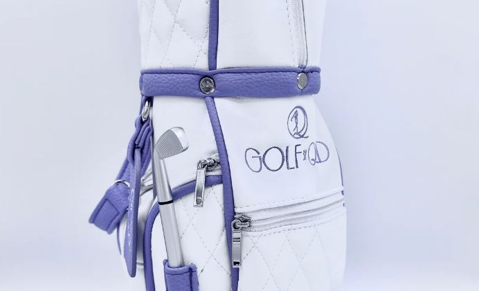 Golf By QD Caddie Purse - Purple