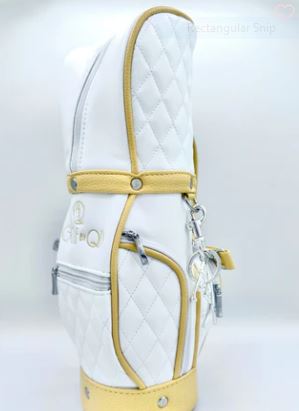 Golf By QD Caddie Purse - Yellow