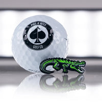 Pins and Aces Crocodile Ball Marker