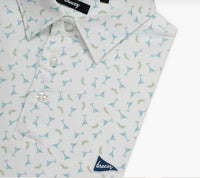Breezy The Extra Dirty Men's Polo - White