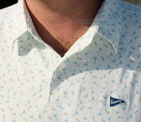 Breezy The Extra Dirty Men's Polo - White