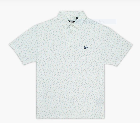 Breezy The Extra Dirty Men's Polo - White