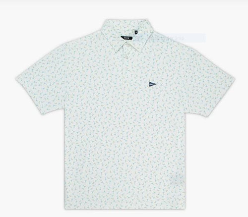 Breezy The Extra Dirty Men's Polo - White