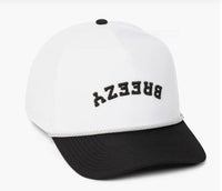 Breezy Flipped Breezy Rope Hat - Black