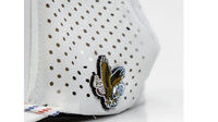 Pins and Aces Freedom Eagle White Perforated Rope Hat