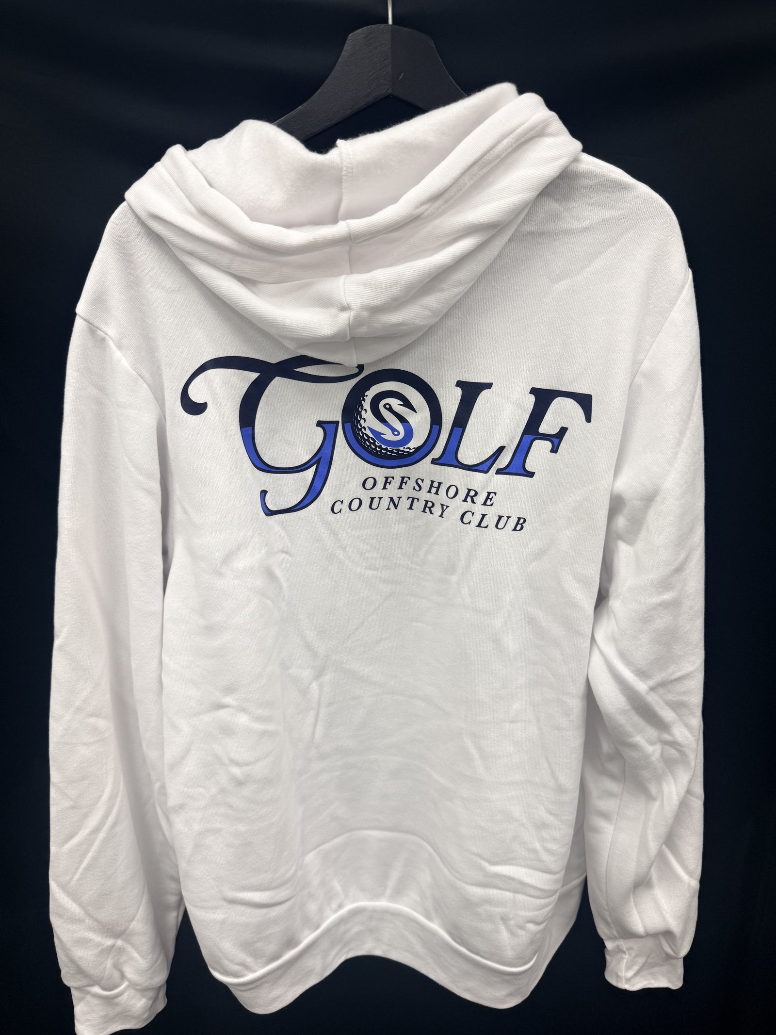 Scales Free To Golf Pullover Hoodie - White