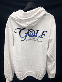 Scales Free To Golf Pullover Hoodie - White
