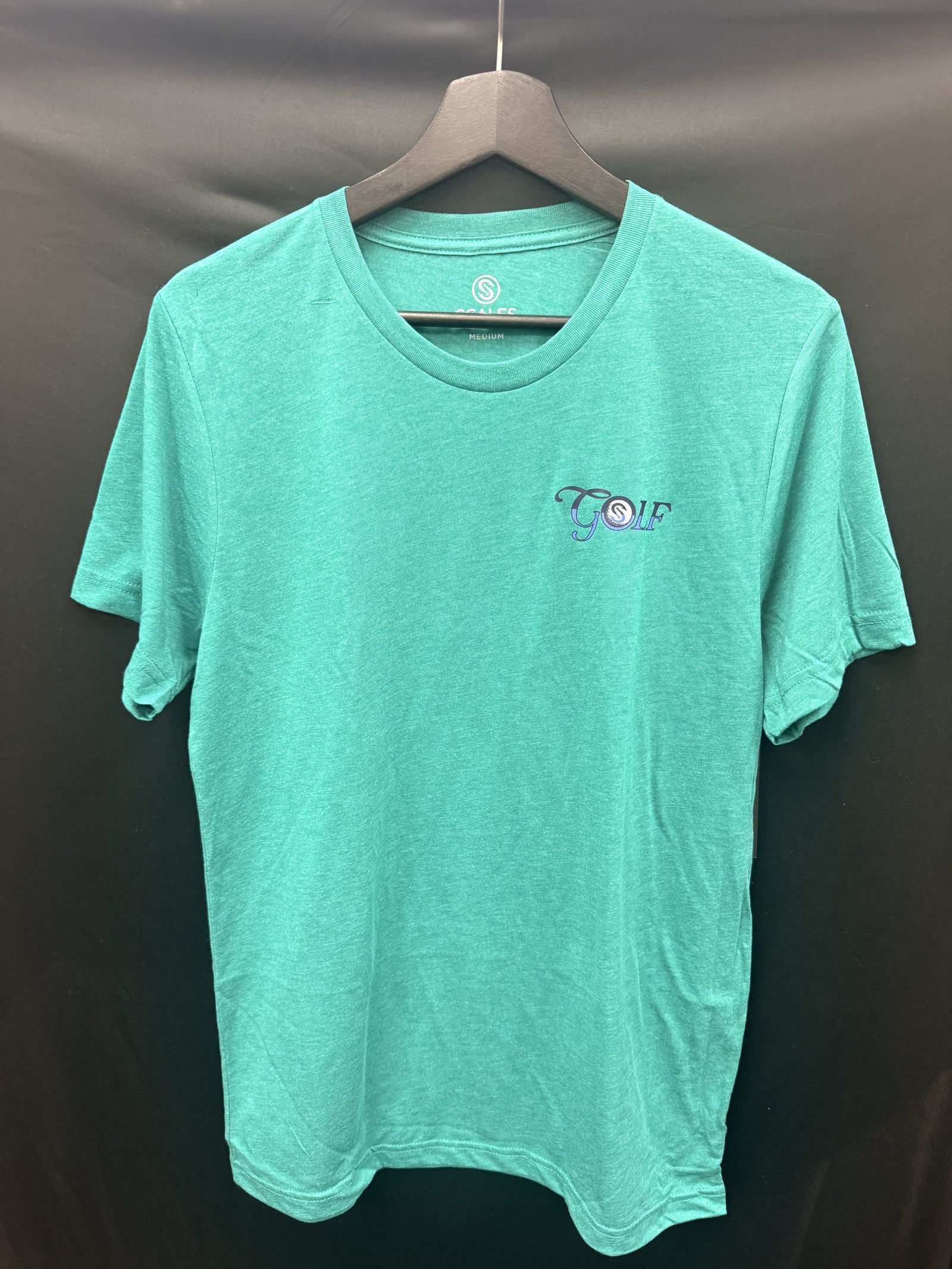 Scales Free To Golf SS Triblend Tee - Kelly Green