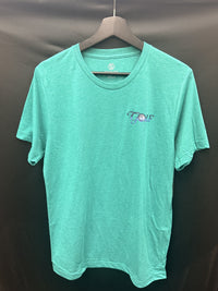 Scales Free To Golf SS Triblend Tee - Kelly Green