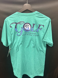 Scales Free To Golf SS Triblend Tee - Kelly Green