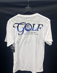 Scales Free To Golf SS Triblend Tee - White