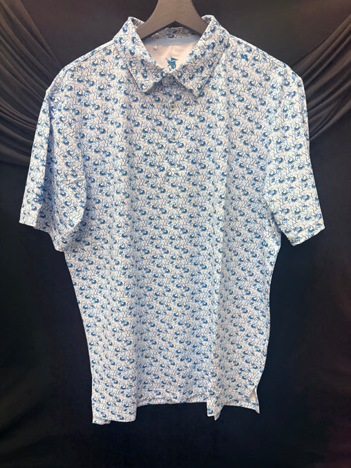 Scales Gator Grove Men's Polo