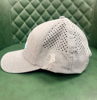 Branded Bills Golf Coast Logo 3 Curved Performance Men's Hat - Heather Gray