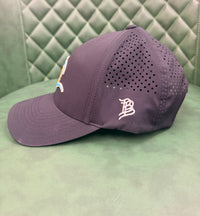 Branded Bills Golf Coast Logo Curved Performance Men's Hat - Black