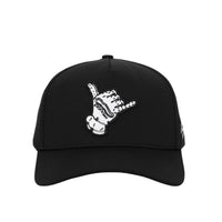 Sunday Swagger Hang Loose Snapback Hat - Black