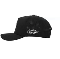 Sunday Swagger Hang Loose Snapback Hat - Black