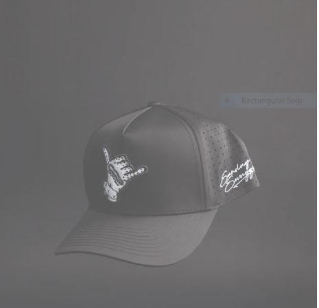 Sunday Swagger Hang Loose Snapback Hat - Black