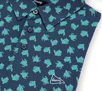 Breezy The Hardshell Men's Polo - Navy