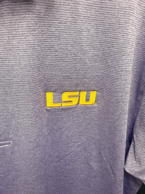 Columbia LSU Sand Tee Men's Polo - Purple