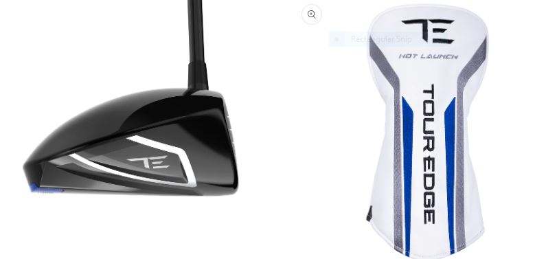 Men's Tour Edge Hot Launch Max Driver 9.0 Aldila Ascent 55S S-Flex