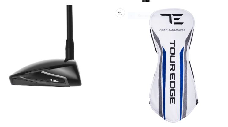 Men's Tour Edge Hot Launch Max Fairway Wood #7 Aldila Ascent 50R R-Flex