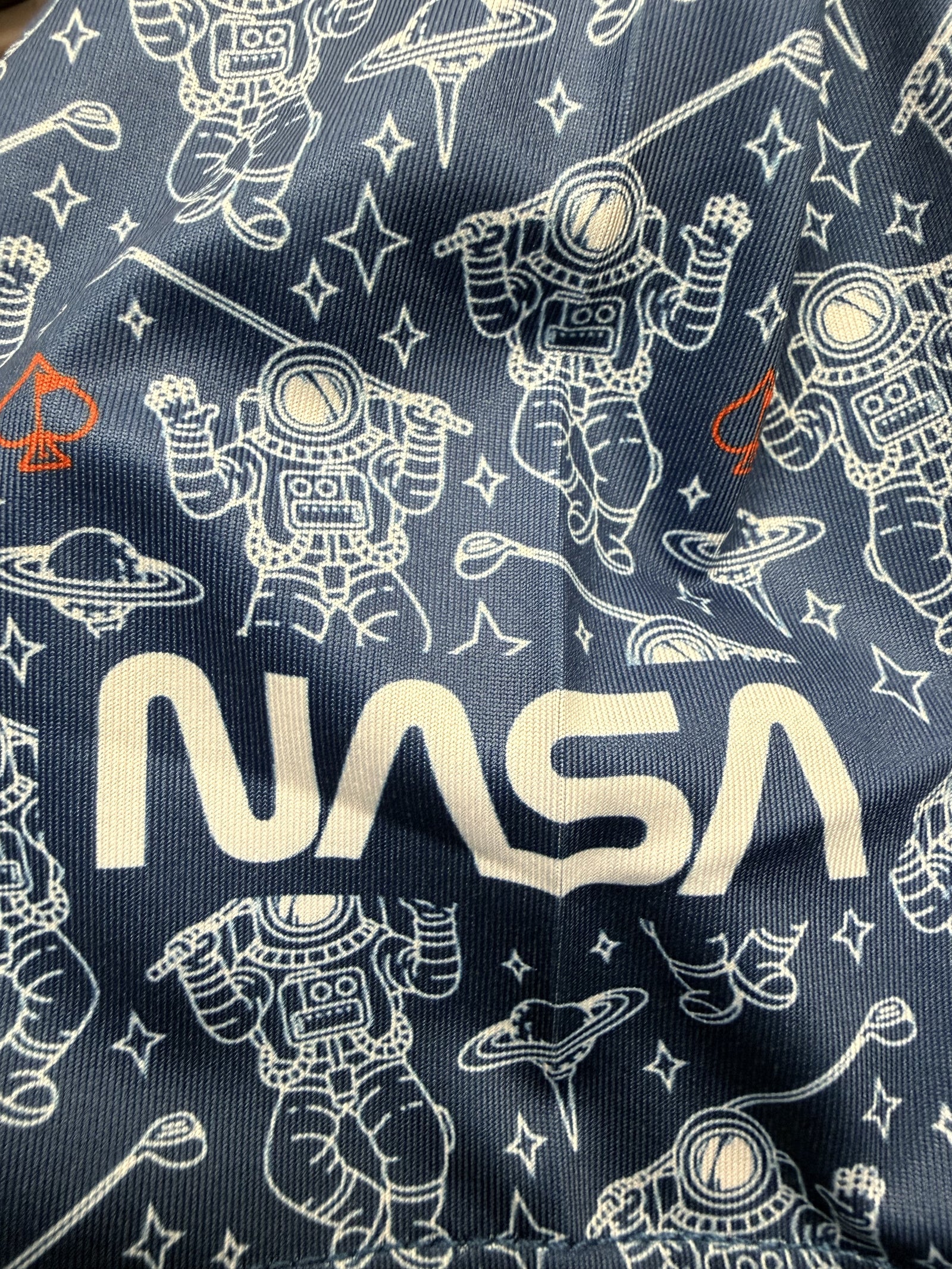 Pins and Aces NASA Space Walker Men's Polo