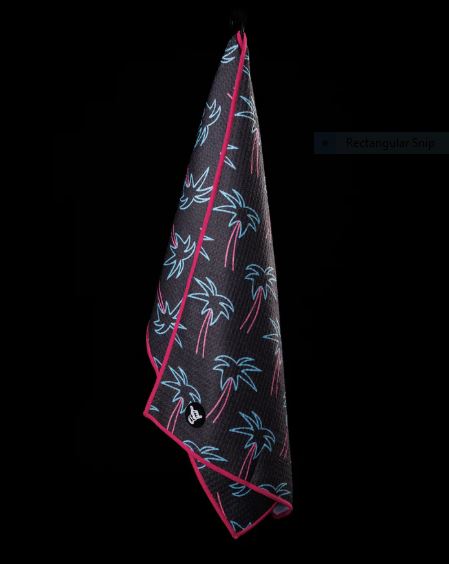 Sunday Swagger Nightwave Golf Towel
