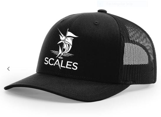 Scales Offshore Club Hat - Black/Black