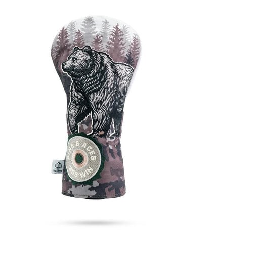 Pins and Aces Open Season Bear Driver Cover