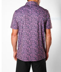 Sunday Swagger Pour Decisions Men's Polo - Purple