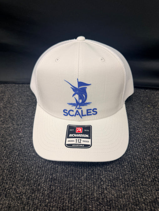 Scales Offshore Club Hat - White/White