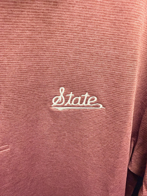 Columbia Mississippi State Sand Tee Men's Polo - Maroon