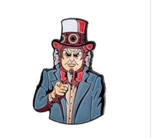 Pins and Aces Uncle Sam Ball Marker