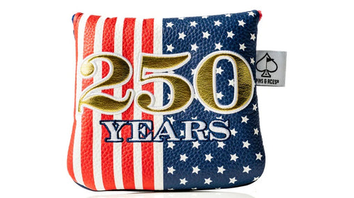 Pins and Aces USA 250 Mallet Putter Cover