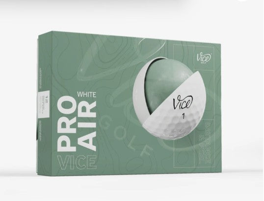 Vice Pro Air Golf Balls - White - 1 Dozen